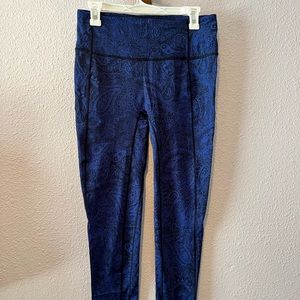 Lululemon Leggings Paisley Size 10